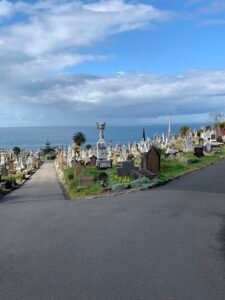 Bondi to Coogee Walk - cemetery on a cliff top - The Quiet Detour